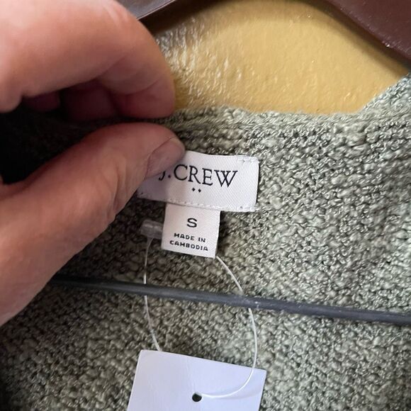 J. Crew NWT knit tank top in moss green size S - Picture 4 of 8